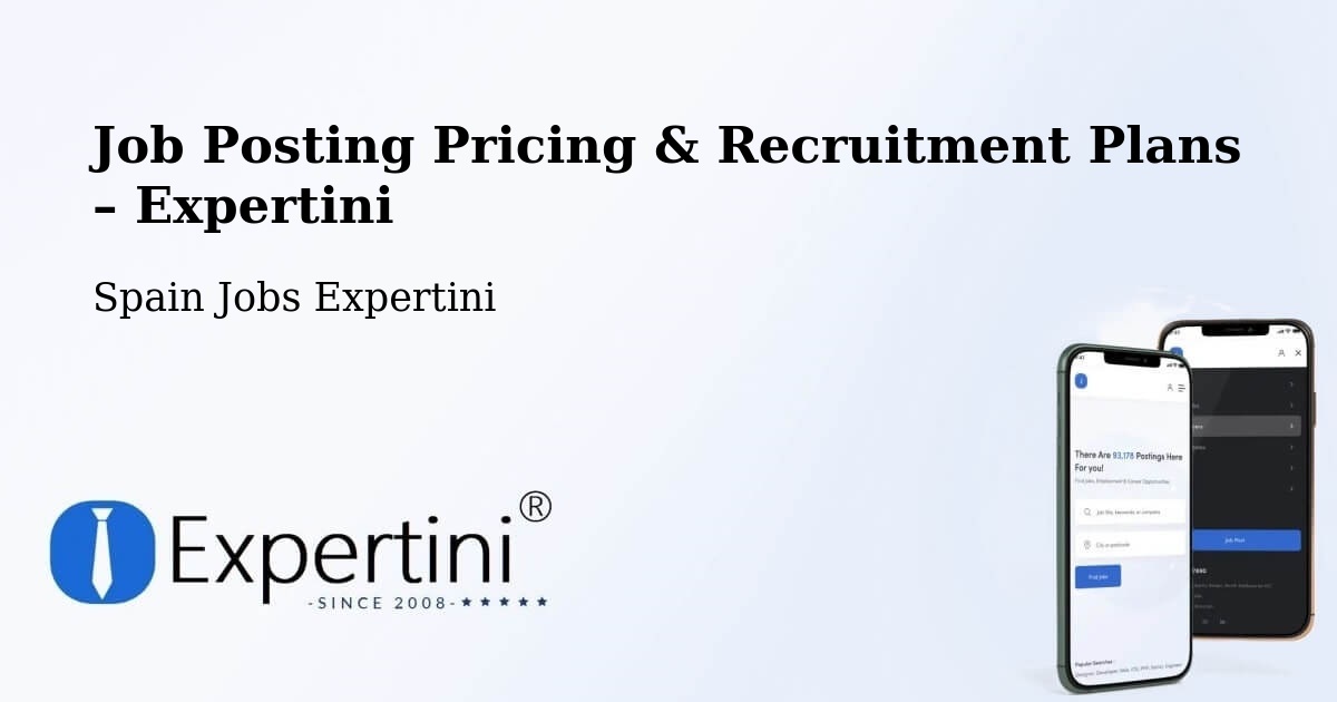 Job Posting Pricing & Recruitment Plans – Montamarta - Montamarta, Spain Jobs Expertini